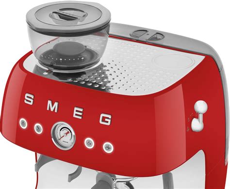 Machine à expresso SMEG manuelle 1650 W rouge 2 4 litres