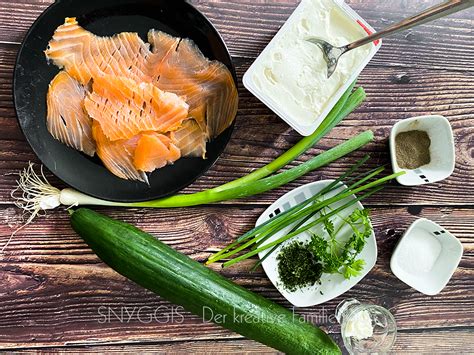 Eine Erfrischende Idee F R Das Sommerbuffet Gurken Lachs H Ppchen