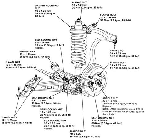 Honda Accord Suspension Diagram