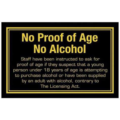 No Alcohol Under Sign