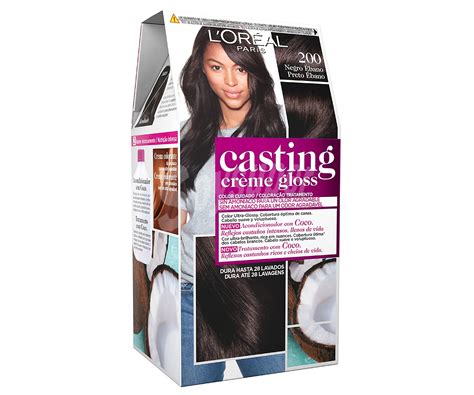 Casting Crème Gloss L Oréal Paris Tinte permanente sin amoniaco negro