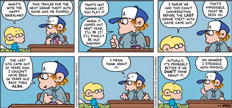 "Timeless" | Video Games | FoxTrot Comics by Bill Amend