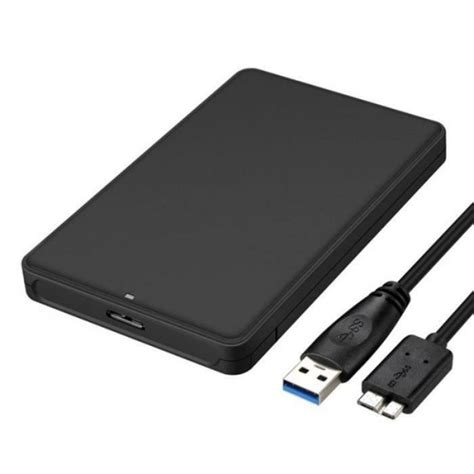 Boitier Pour Disque Dur Externe 2 5 HDD USB 3 0 Noir