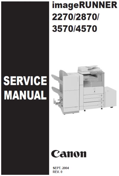 Canon Imagerunner Series Service And Parts