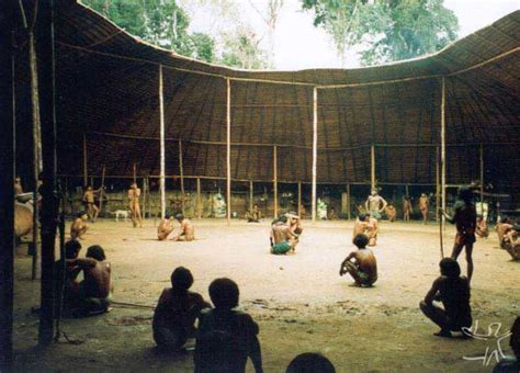 El Shapono Shabono Vivienda Colectiva De Los Yanomami Arqa