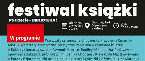 Festiwal Ksi Ki Miasto Chodzie Portal Gov Pl