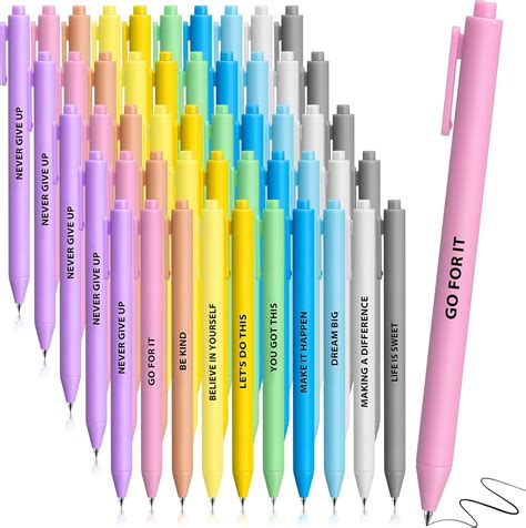 Epakh Pcs Ballpoint Pens Funny Pens Colorful Pens Complaining Quotes