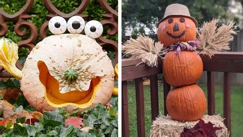 Easy Pumpkin Carving Ideas Faces