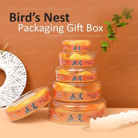 Bird S Nest Plastic Round T Box Packaging Ts Boxes 燕窝包装礼盒 Shopee Malaysia