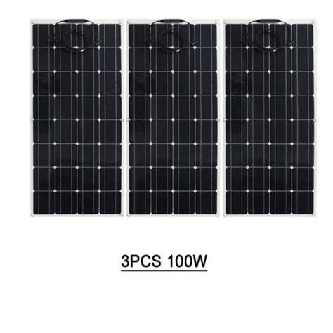 Kit de Panel Solar 18v 300w flexible monocristalino batería de la