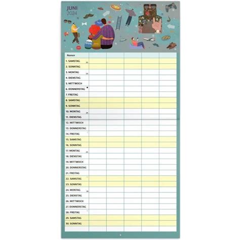 Calendrier Familial 2024 Calendrier Mural Familial Calendrier