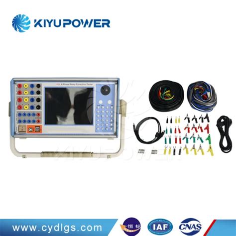 Microcomputer Six Phase Relay Protection Tester Secondary Current