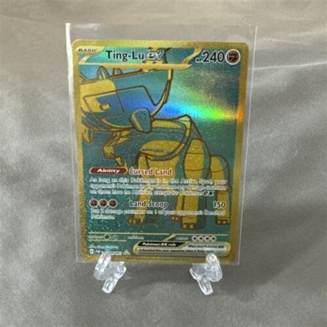 Pokémon Tcg Ting Lu Ex Scarlet And Violet Paldean Fates 244091 Holo