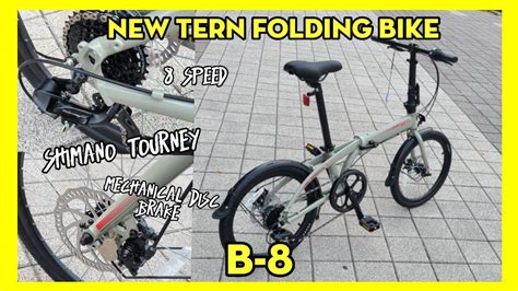 Tern Link B8 New Tern Folding Bike 2022 Sepeda Lipat Harga Murah