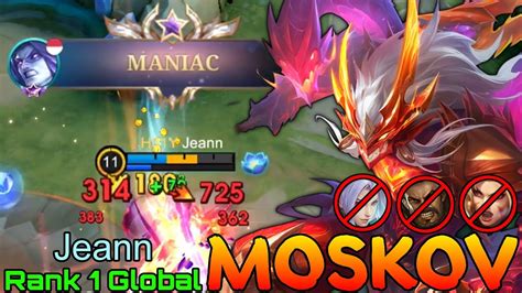 MANIAC Moskov 10 000 MMR Top 1 Global Moskov By Jeann Mobile