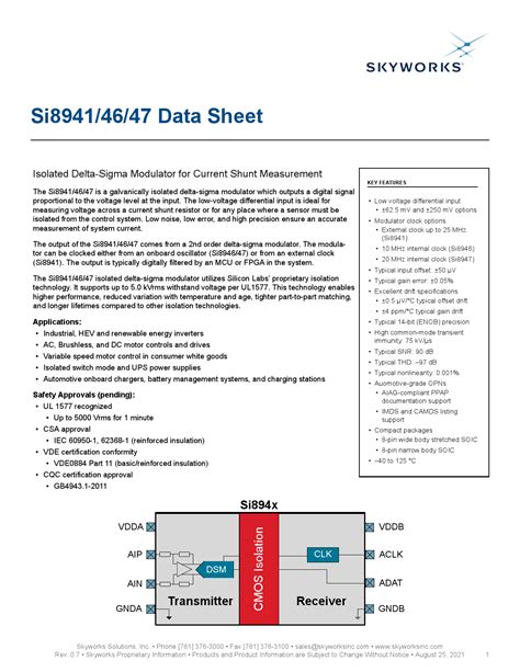 SI5395D A11052 GMR SILICON LABS 芯科 SI5395D A11052 GMR中文资料 价格 PDF手册 立创电子商城