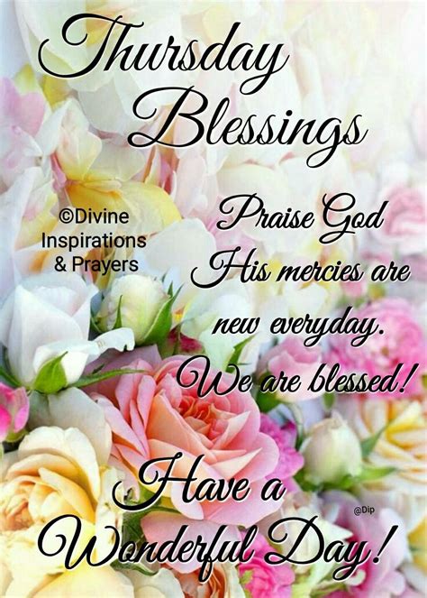 Happy Thursday Blessings