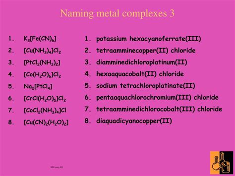 Ppt Transition Metal Complexes Powerpoint Presentation Free Download