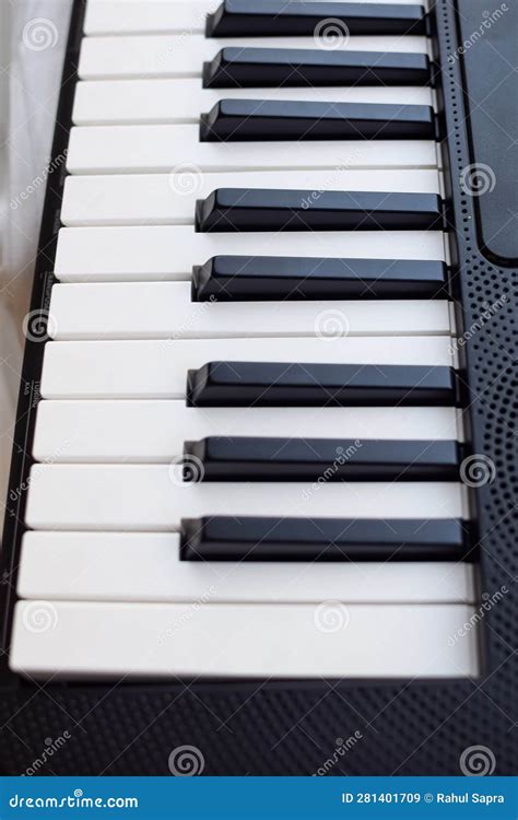 Close Up Of Piano Keys Piano Black And White Keys And Piano Keyboard Musical Instrument Placed