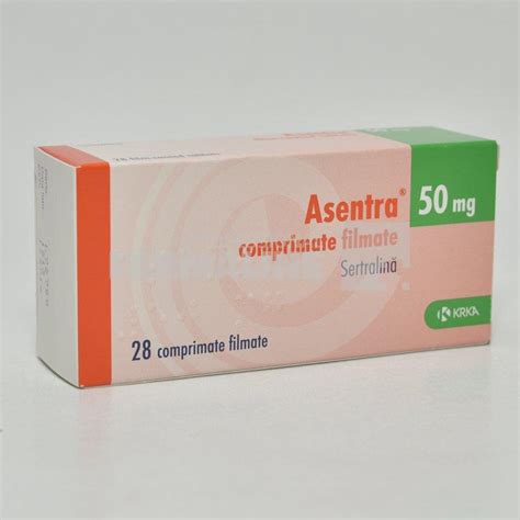 Asentra R X 28 Compr Film 50mg Krka Dd Vezi Prospectul Pfarmaro