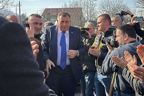 Milorad Dodik Stigao Na Sud Bih Vecernji Ba