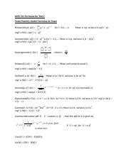 AMS 311 Formulas For Test 2 1 3 Copy Docx AMS 311 Formulas For Test