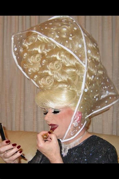 Custom Rain Bonnet Bouffant Hair Hair Humor Big Hair