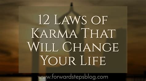 12 Laws Of Karma That Will Change Your Life Youtube