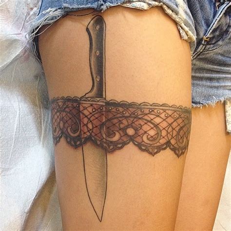 100 Prettiest Garter Tattoo Designs Of All Time