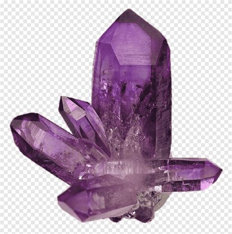 Amethyst Crystal Healing Quartz Mineral Gemstone Purple Gemstone Png