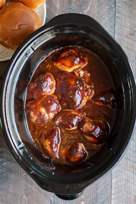 Make This Sweet Root Beer Chicken In Your Slow Cooker With Tender Chicken Thighs And Only A F