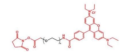 Rb Peg Sc Rhodamine Peg Nhs Udp Mof