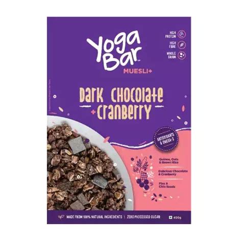 Yoga Bar Muesli Dark Chocolate Cranberry Buy Yoga Bar Muesli Dark