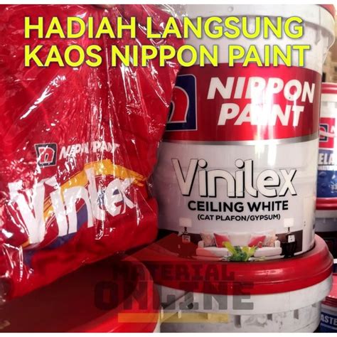 Jual Vinilex Ceiling White Cat Plafon Gypsum Gipsum Grc Tembok Putih