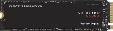 WDS500G1X0E: WD_BLACK SN850 NVMe SSD 500 GB, M.2 at reichelt elektronik