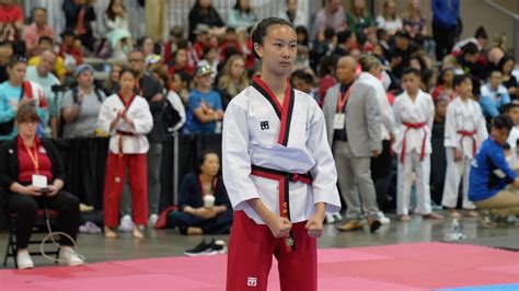 Taekwondo Keumkang Poomsae At The Usat National Championships