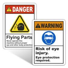 OSHA Eye Protection Signs – Made in the USA and Shipped Fast