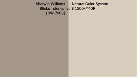 Sherwin Williams Sticks Stones Sw Vs Natural Color System S