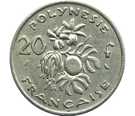 20 Francs PolynÉsie FranÇaise 1967 à 1970