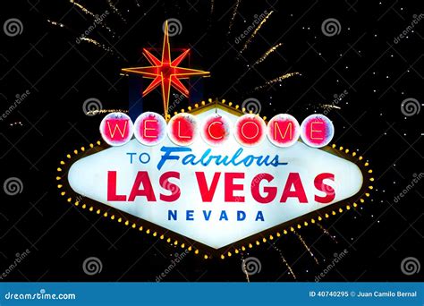 Welcome To Fabulous Las Vegas Sign Stock Image Image Of Sign Letters