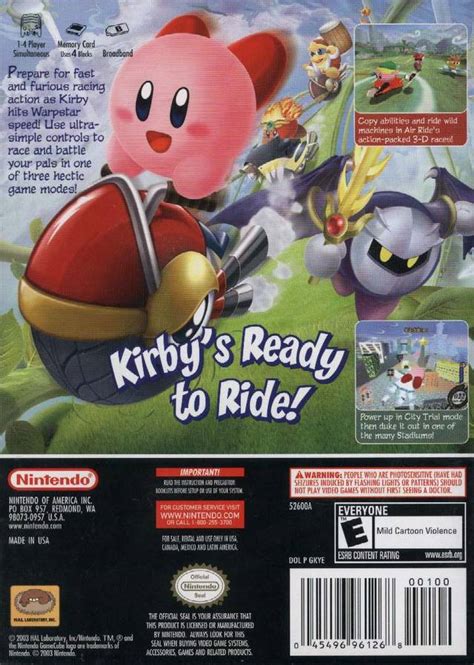 Kirby Air Ride Box Shot For GameCube GameFAQs