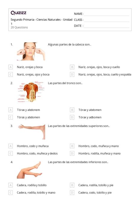 50 Ciencias De La Vida Hojas De Trabajo Para Grado 2 En Quizizz Gratis E Imprimible