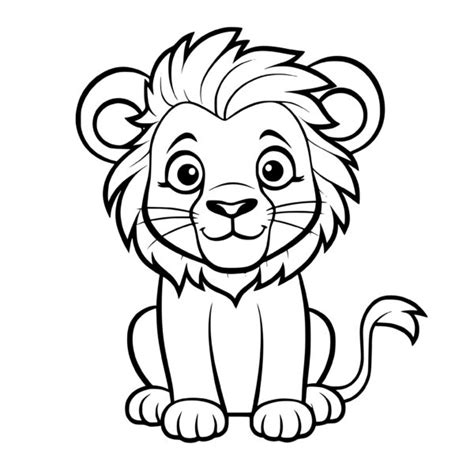 Smiling Lion SVG File for Cricut, Silhouette, and Laser Machines