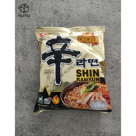 Shin Ramyun Spicy Chicken 120grinstant Noodles With Spicy Chicken