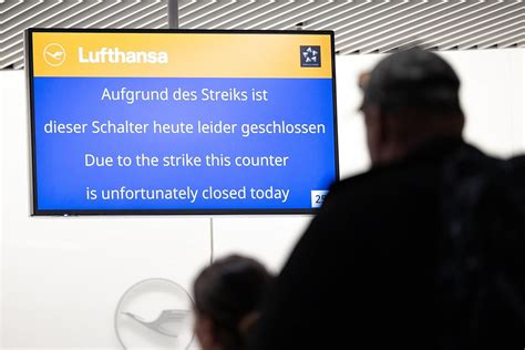 Streiks bei Lufthansa Auch Flüge ab und nach Dresden und Leipzig Halle