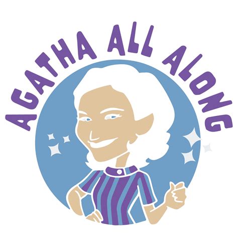 Wandavision Agatha All Along Logo (SVG dxf png) Agatha Harkn | Inspire