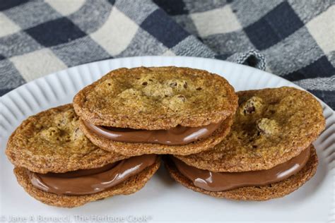 Nutella Sandwich Cookies Gluten Free The Heritage Cook