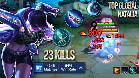 23 KILLS TOP GLOBAL NATALIA SOLO RANK BEST BUILD 2024 Insane High