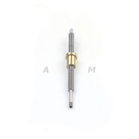 Miniature Triangular Thread Diameter 5mm Lead 1mm M5x1 Lead Screw from ...