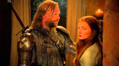 Game Of Thrones The Hound And Sansa